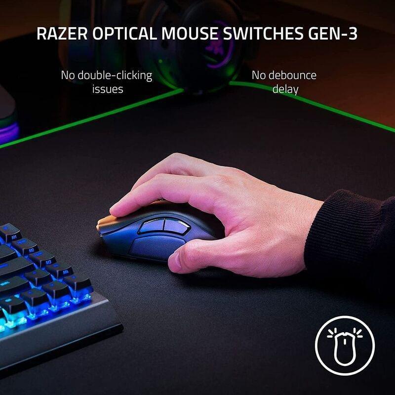 Razer Naga V2 Pro MMO Wireless Gaming Mouse With Hyperscroll Pro Wheel - Black, , large image number 2