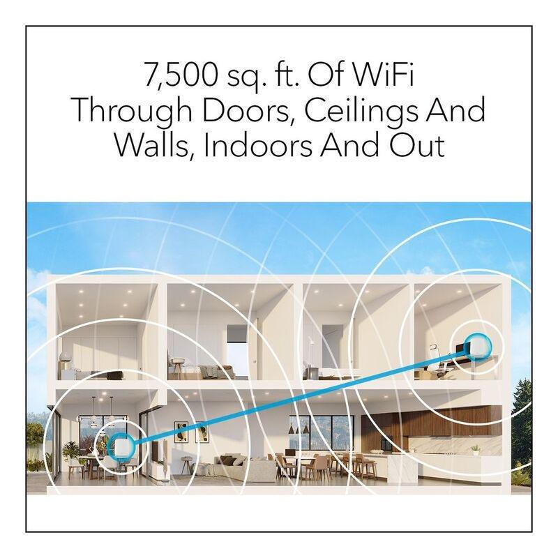 NETGEAR Orbi Tri-band 5.4Gbps WiFi 6 Mesh System with 1 year of NETGEAR Armor (Router + 2 Satellites), , large image number 2