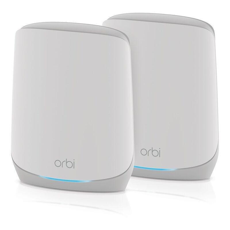 NETGEAR Orbi Tri-band 5.4Gbps WiFi 6 Mesh System (Router + 1 Satellite), , large image number 0