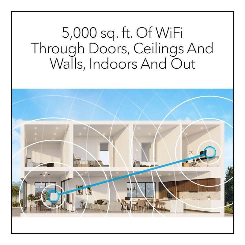 NETGEAR Orbi Tri-band 5.4Gbps WiFi 6 Mesh System (Router + 1 Satellite), , large image number 2