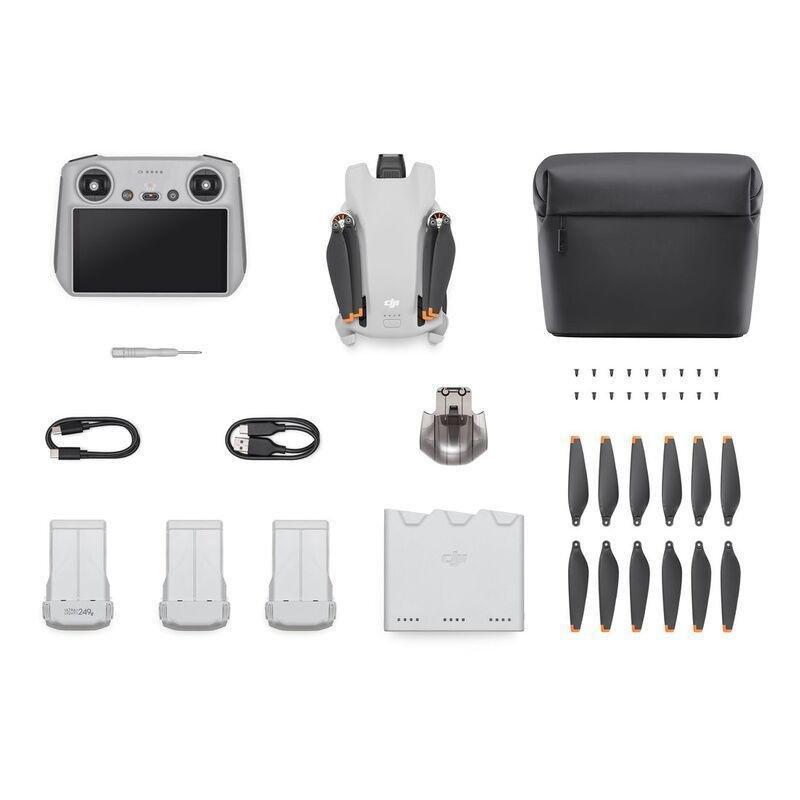 DJI - DJI Mini 3 Fly More Combo Plus Drone with DJI Remote Control