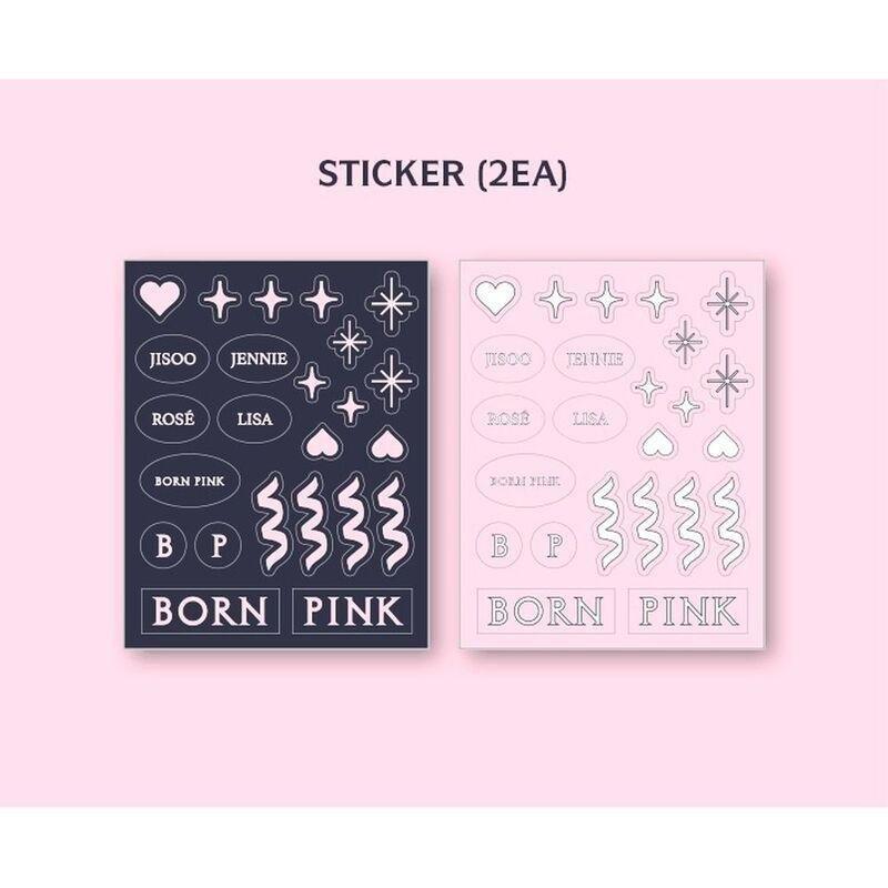 Blackpink - Bornpink Polaroid Photo + Sticker Set  - Jennie | Blackpink, , large image number 3