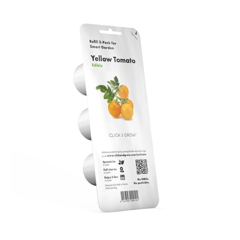 Click & Grow Yellow Mini Tomato Smart Garden refill (Pack 0f 3), , large image number 1