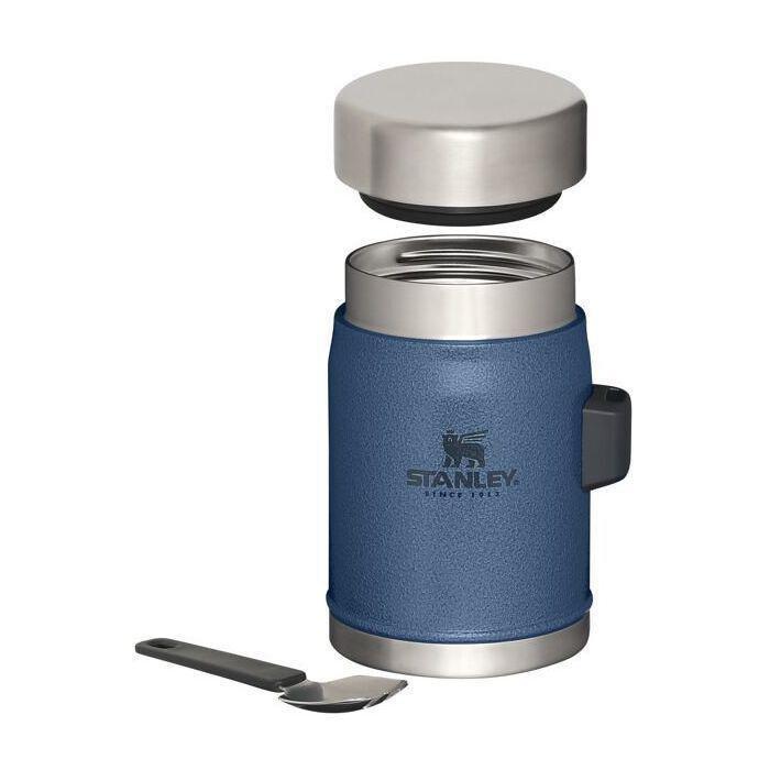 Stanley Classic Legendary Food Jar + Spork - Hammertone Lake 414ml, , large image number 0