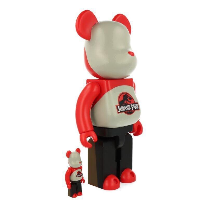 Bearbrick 100+400&#37; Jurassic Park (Set Of 2) (7/28Cm), , large image number 2