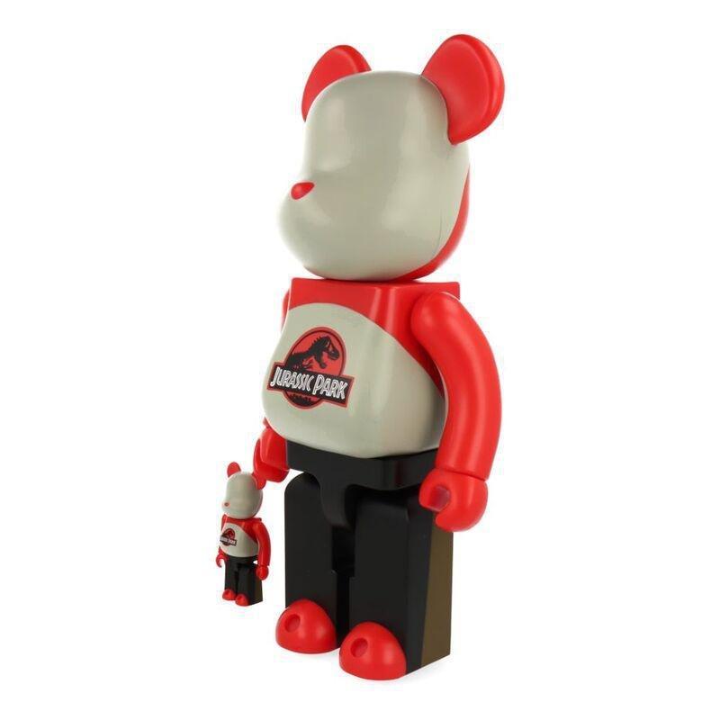 Bearbrick 100+400&#37; Jurassic Park (Set Of 2) (7/28Cm), , large image number 3