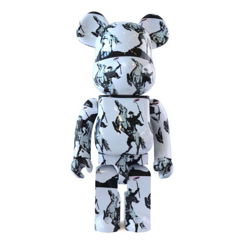 BEARBRICK Bearbrick 1000% Brandalism Highwayman (70 Cm) | Azadea UAE