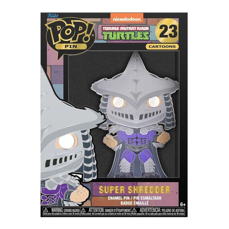 Funko Enamel Pin! Movies Teenage Mutant Ninja Turtle Super Shredder Badge Pin (*With Chase), , large image number 3