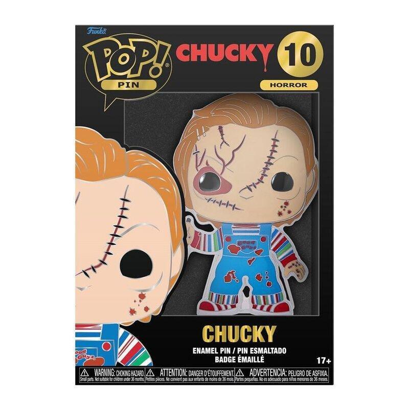 Funko Enamel Pin! Movies Horror Chucky 4-Inch Badge Pin, , large image number 2