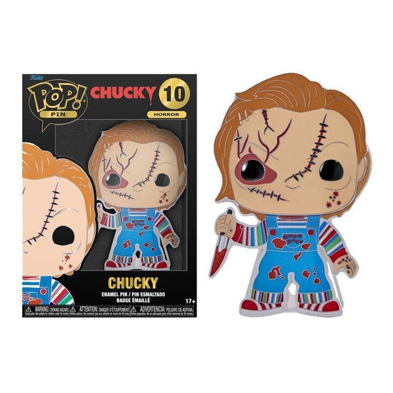 Funko Enamel Pin! Movies Horror Chucky 4-Inch Badge Pin, , large image number 3