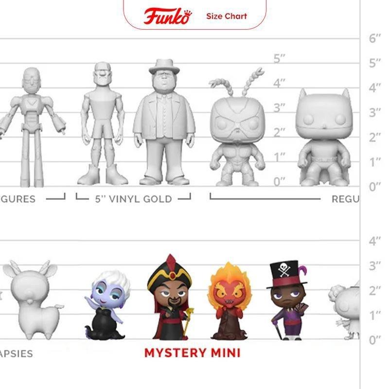 FUNKO TOYS - Funko Pop! Mystery Mini Disney D100 Disney Classics 2.5-Inch Vinyl Figure (Assortment - Includes 1)