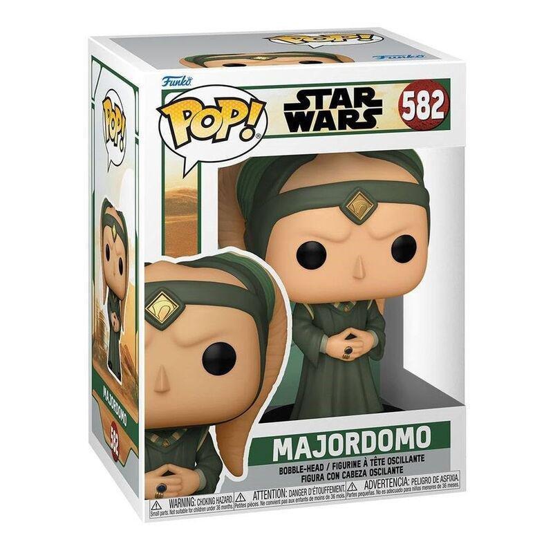 Funko Pop! Star Wars The Book Of Boba Fett Majordomo 3.75-Inch Vinyl Figure, , large image number 1