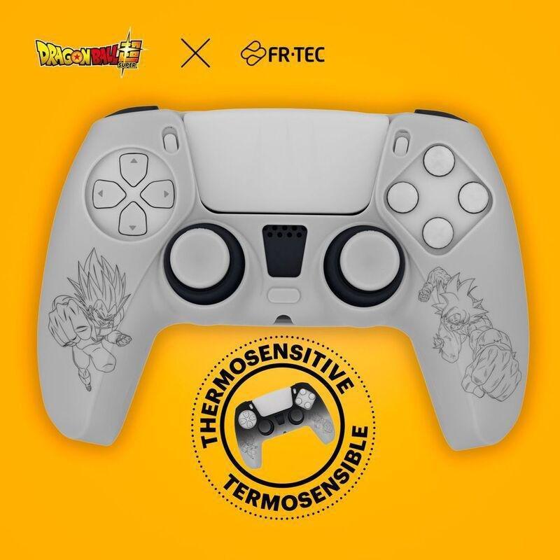 FR-TEC Dragon Ball Super Thermocromatic Silicone Skin + Grips for PS5, , large image number 1