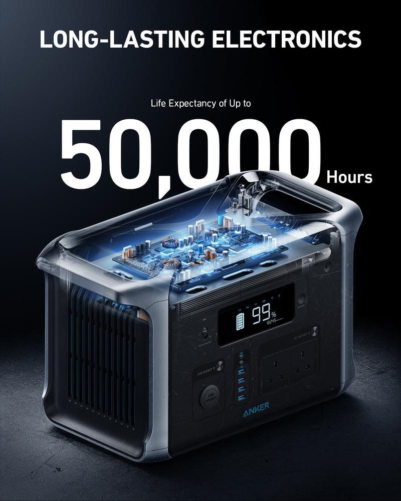 Anker 757 PowerHouse Portable Power Station - 1229Wh / 1500W, , large image number 1