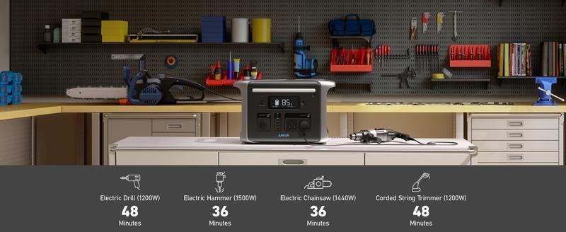 Anker 757 PowerHouse Portable Power Station - 1229Wh / 1500W, , large image number 5