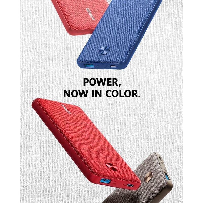 Anker PowerCore III Sense 10000mAh Power Bank - Blue, , large image number 1