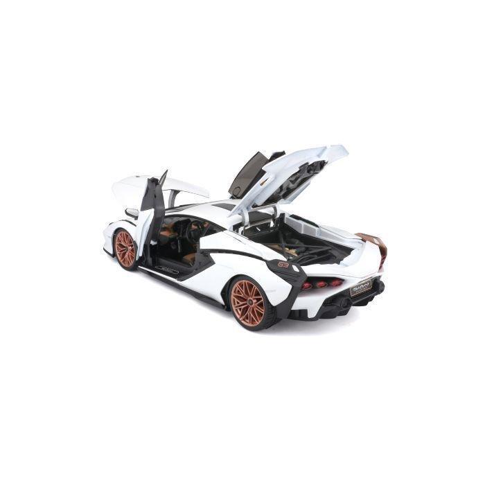 Bburago 18-11046 Lamborghini Sian FKP 37 1.18 Scale Die-Cast Model Car - White, , large image number 1