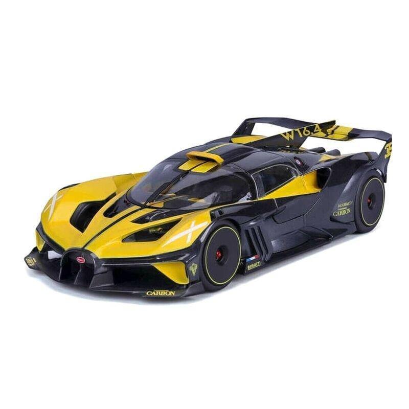 Bburago 18-11047 Bugatti Bolide 1.18 Scale Die-Cast Model Car - Yellow, , medium