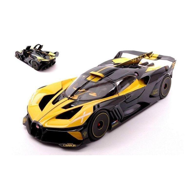 Bburago 18-11047 Bugatti Bolide 1.18 Scale Die-Cast Model Car - Yellow, , large image number 1