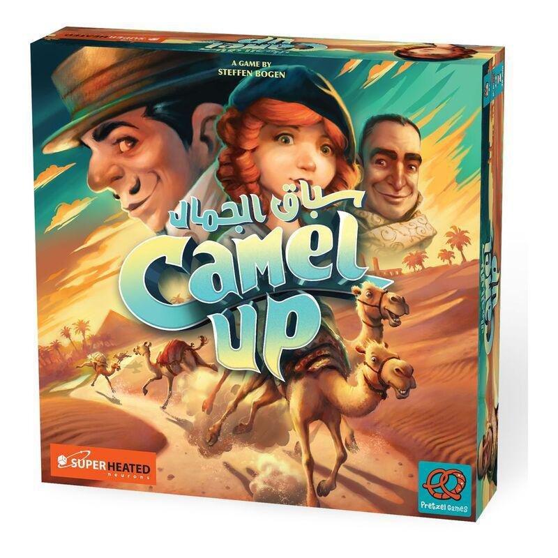 SUPERHEATED NEURONS - Superheated Neurons Camel Up Edition 2 Board Game (English/French/Arabic)