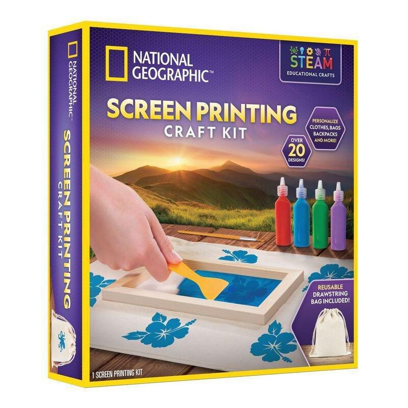 NATIONAL GEOGRAPHIC - National Geographic Screen Printing Craft Kit