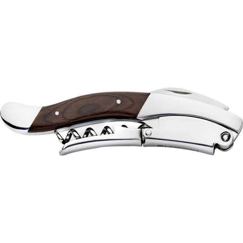 Legnoart Ghemme Wenghe' Grand Crue Sommelier Corkscrew With Double Hinge, , medium