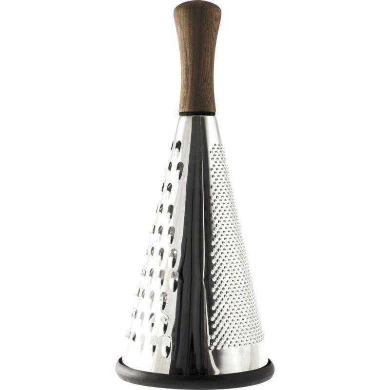 Legnoart Emilia Ashwood Triple Function Grater Stainless Steel Blade, , medium