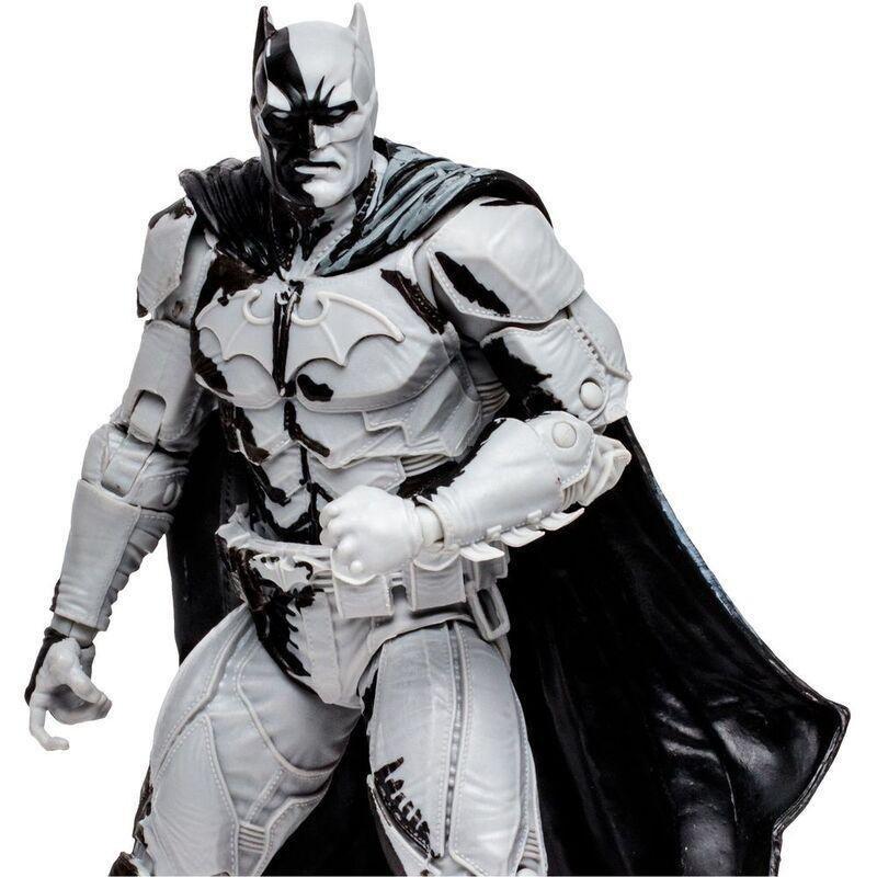 Mcfarlane DC Comics Direct Batman Line Art Variant 7-Inch Action Figure with Comic Book (Gold Label), , large image number 6