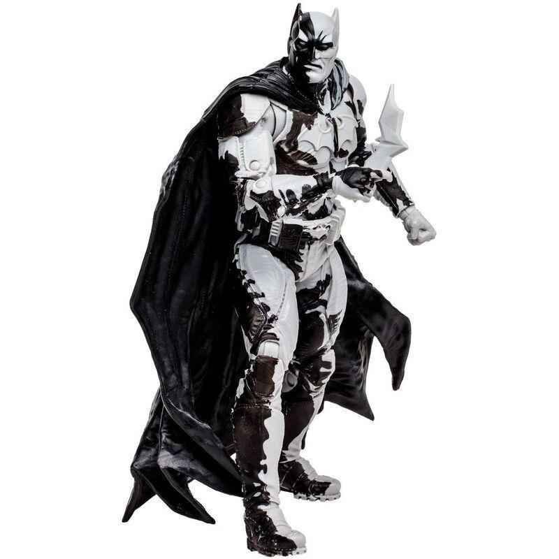 Mcfarlane DC Comics Direct Batman Line Art Variant 7-Inch Action Figure with Comic Book (Gold Label), , large image number 9
