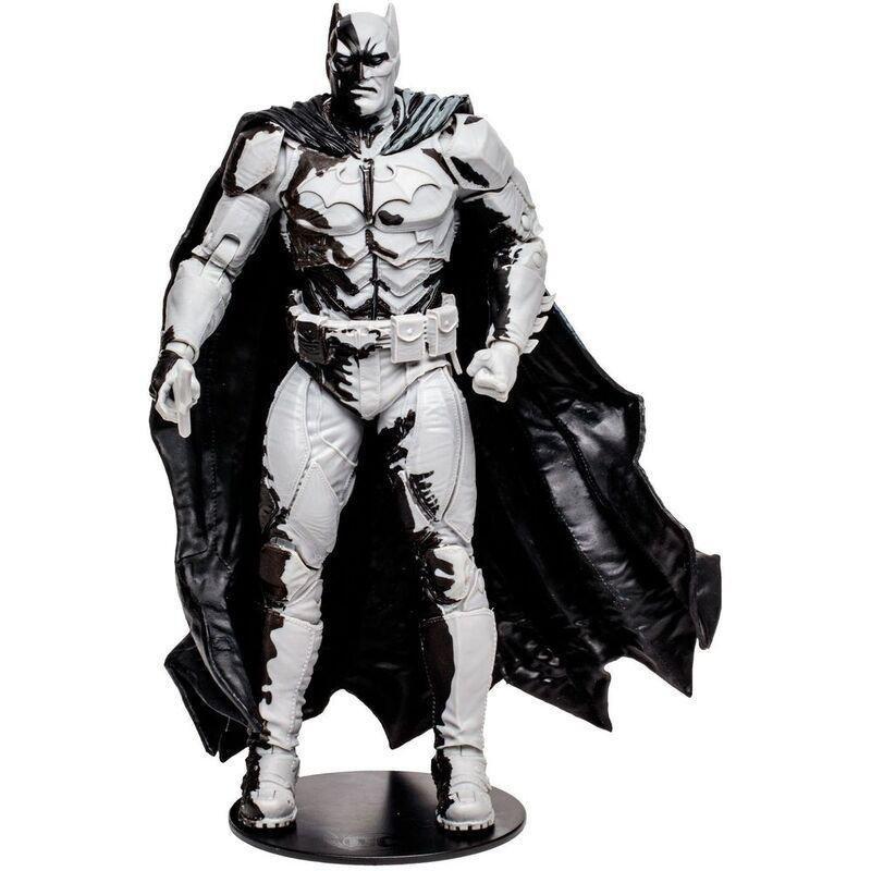Mcfarlane DC Comics Direct Batman Line Art Variant 7-Inch Action Figure with Comic Book (Gold Label), , large image number 10