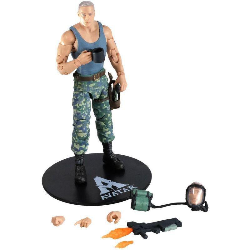 Mcfarlane Disney Avatar Wave 1 7-Inch Figure - A1 Miles Quaritch, , large image number 0
