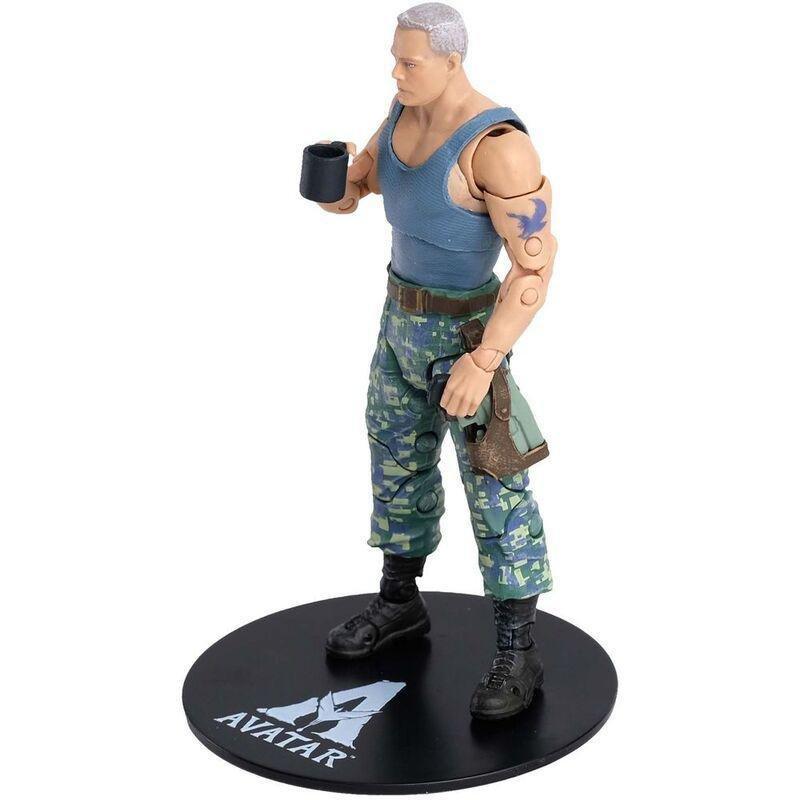 Mcfarlane Disney Avatar Wave 1 7-Inch Figure - A1 Miles Quaritch, , large image number 2