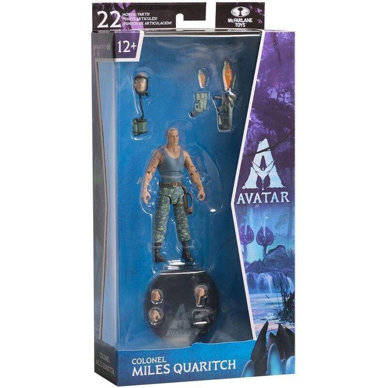 Mcfarlane Disney Avatar Wave 1 7-Inch Figure - A1 Miles Quaritch, , large image number 8