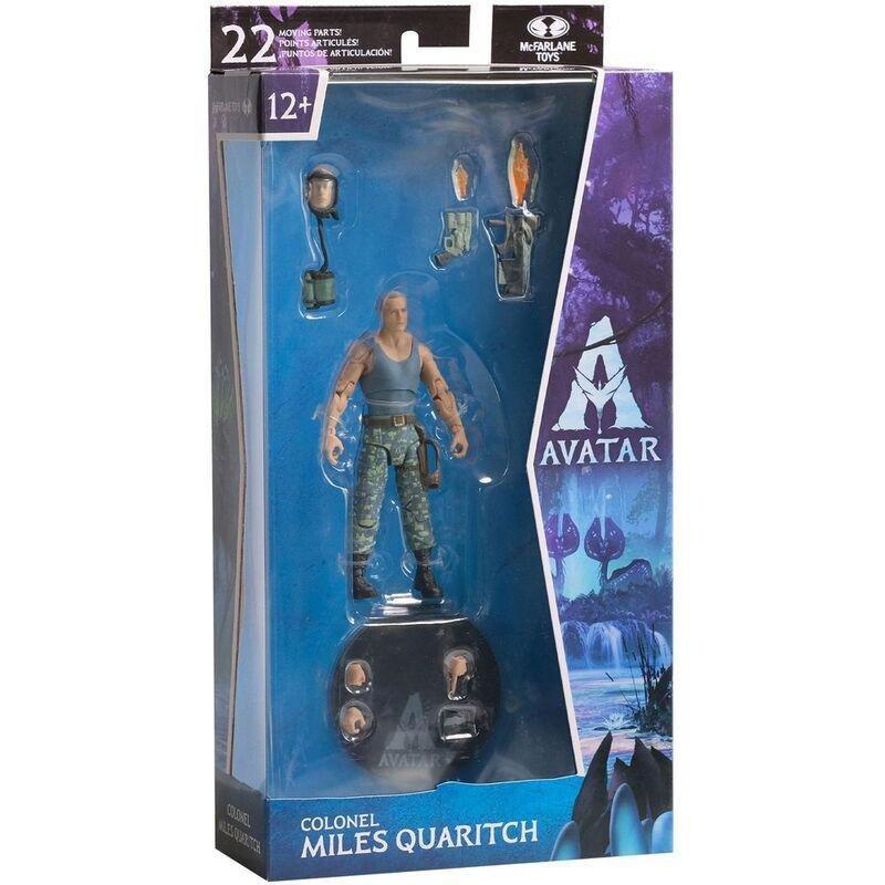 MCFARLANE TOYS - Mcfarlane Disney Avatar Wave 1 7-Inch Figure - A1 Miles Quaritch