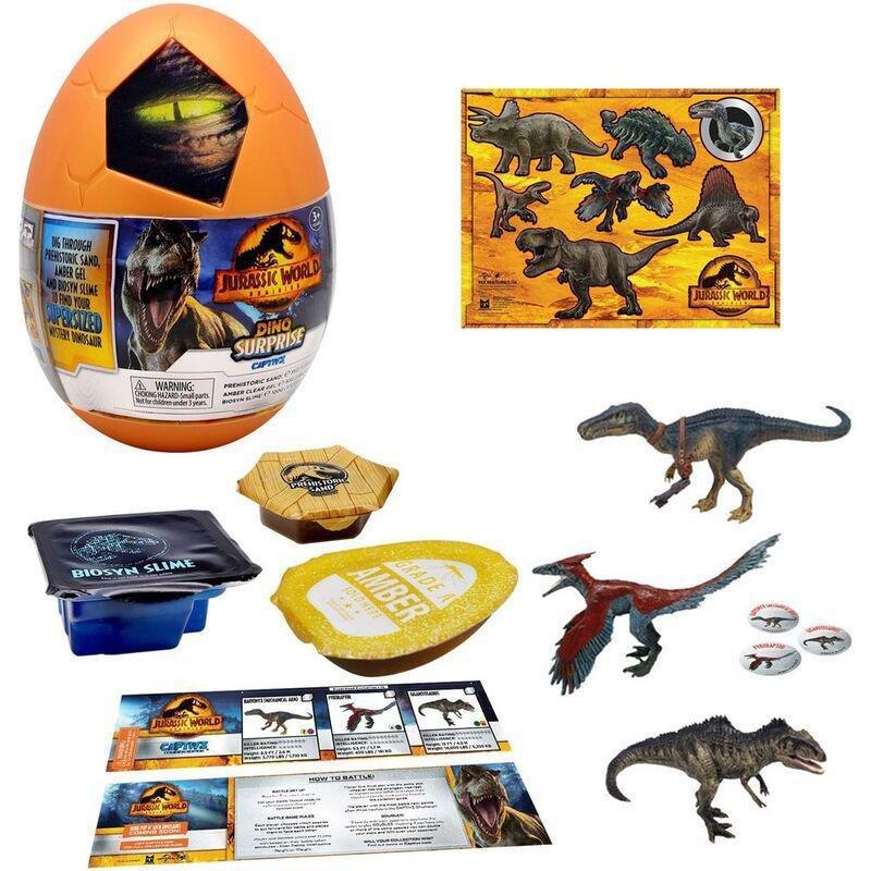 Jurassic World Dominion Captivz Wave 2 Surprise Egg (Assortment - Includes 1), , large image number 0