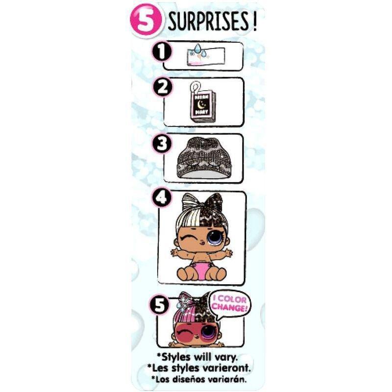 L.O.L. Surprise Glitter Color Change Surprise Lil Sisters Doll (Assortment - Includes 1), , large image number 4