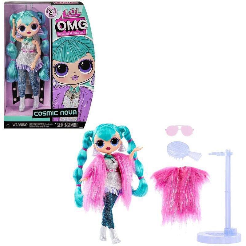 L.O.L. Surprise! OMG Cosmic Nova Fashion Doll with Multiple Surprises