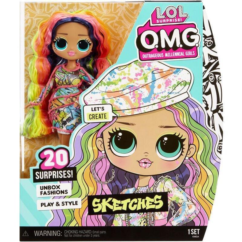 L.O.L. Surprise O.M.G. Series 6 Sketches Doll, , large image number 6