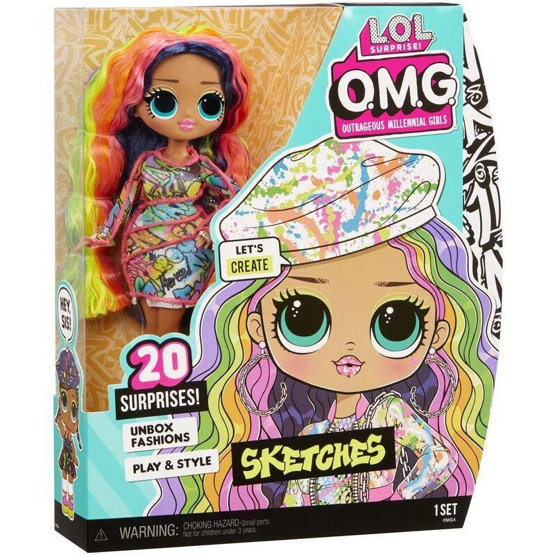 L.O.L. Surprise O.M.G. Series 6 Sketches Doll, , large image number 7
