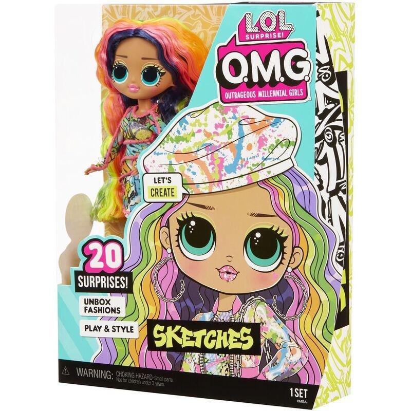 L.O.L. Surprise O.M.G. Series 6 Sketches Doll, , large image number 8