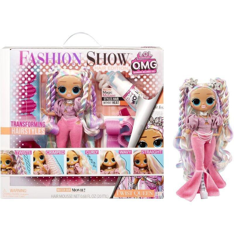 L.O.L SURPRISE - L.O.L. Surprise O.M.G. Fashion Show Hair Edition Twist Queen Doll