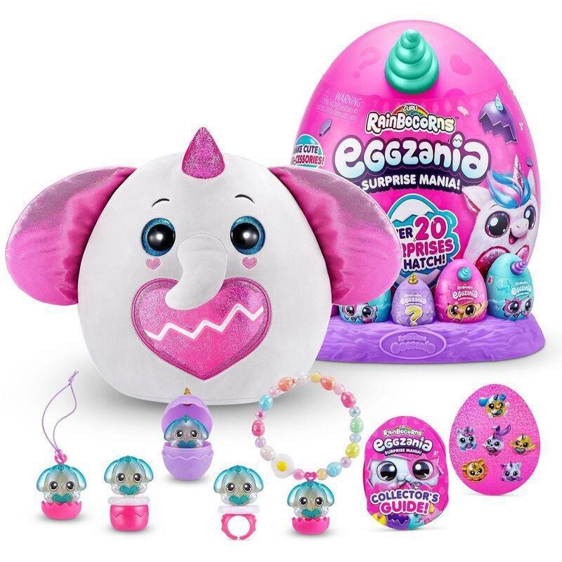 RAINBOCORNS Rainbocorns Big Eggzania Surprise Plush Toy Assortment Includes 1 Azadea UAE