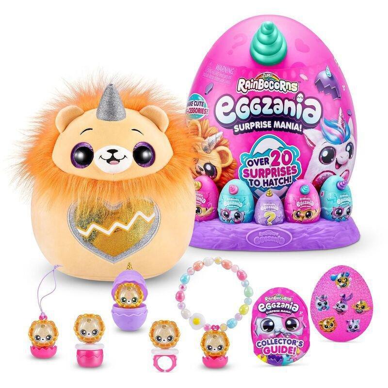 Rainbocorns Big Eggzania Surprise Plush Toy (Assortment - Includes 1), , large image number 1