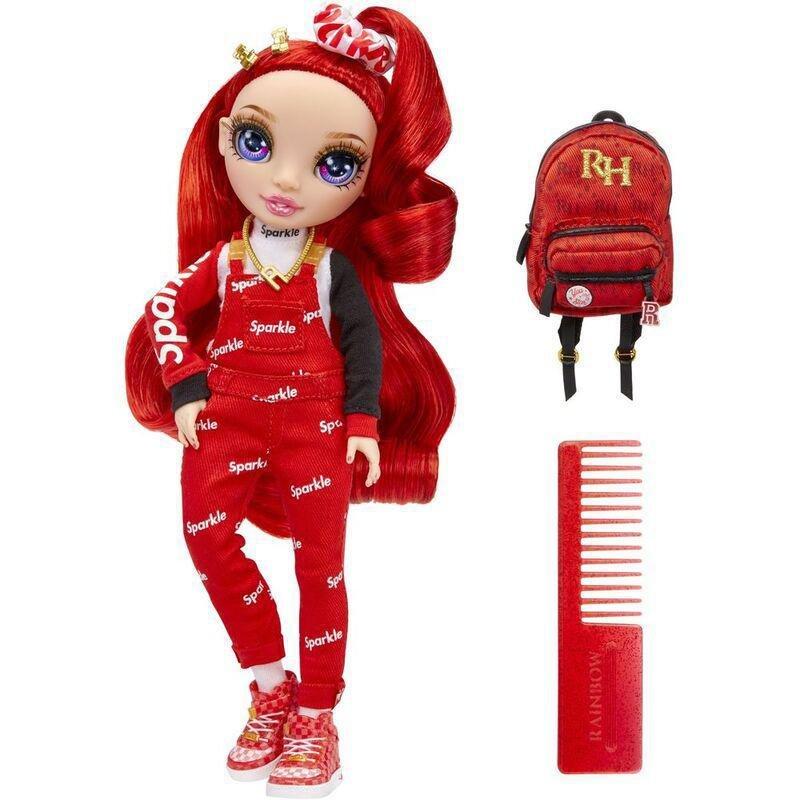 Rainbow High Junior High Fashion Doll - Ruby Anderson, , large image number 5