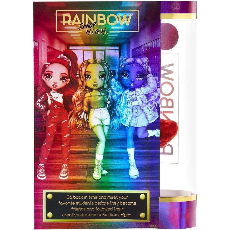 Rainbow High Junior High Fashion Doll - Ruby Anderson, , large image number 7