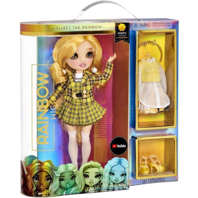 RAINBOW HIGH - Rainbow High Fashion Doll S3 - Marigold