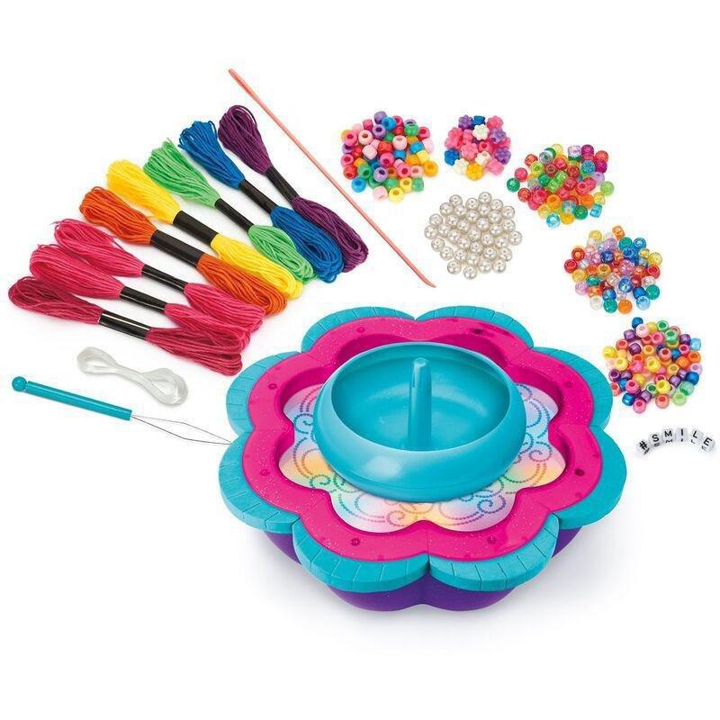 Shimmer 'n Sparkle 2-in-1 Spin & Bead Friendship Studio Craft Kit, , large image number 2