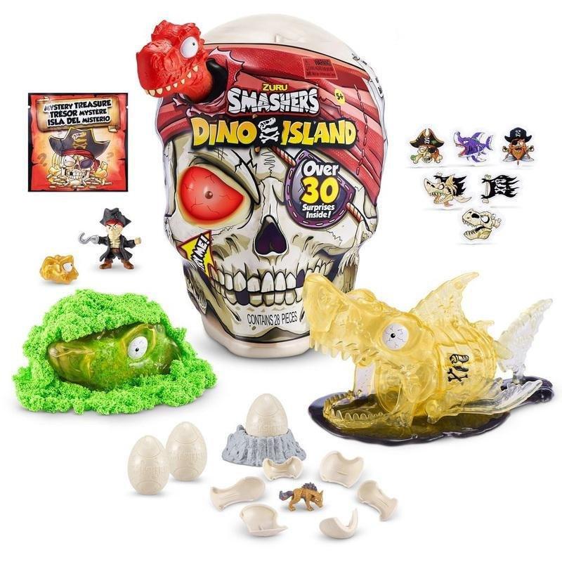 SMASHERS - Smashers Giant Skull Dino Island S1 Surprise Playset (Assortment - Includes 1)