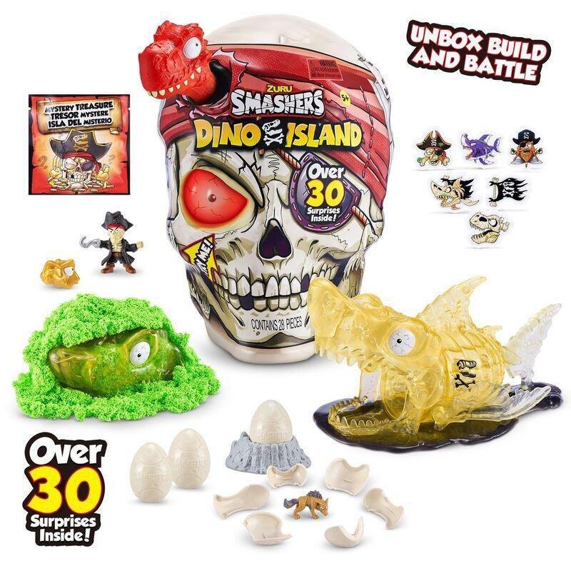 SMASHERS - Smashers Giant Skull Dino Island S1 Surprise Playset (Assortment - Includes 1)