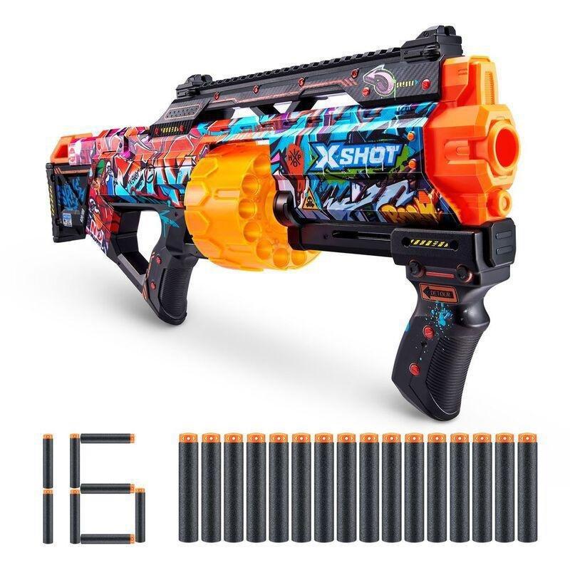X-Shot Excel Skin Last Stand Blaster - Graffiti, , large image number 1